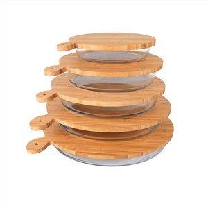 High Borosilicate Glass Bakeware Set