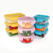 High Borosilicate Heat-resistant Glass Food Container