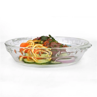 How to clean high borosilicate glass baking pan?
